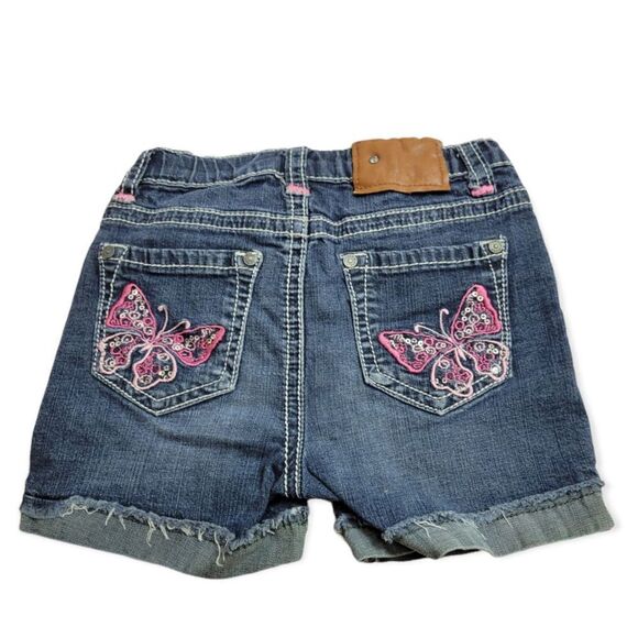 Vigoss denim butterfly shorts 4T - Picture 1 of 4